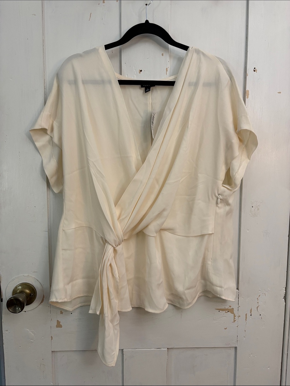 Torrid wrap blouse